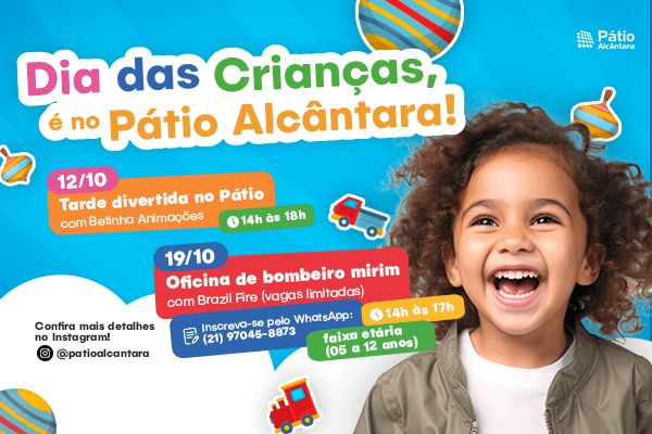 Programação mês das crianças