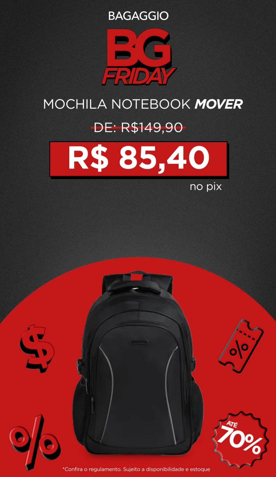 Mochila Notebook MOVER