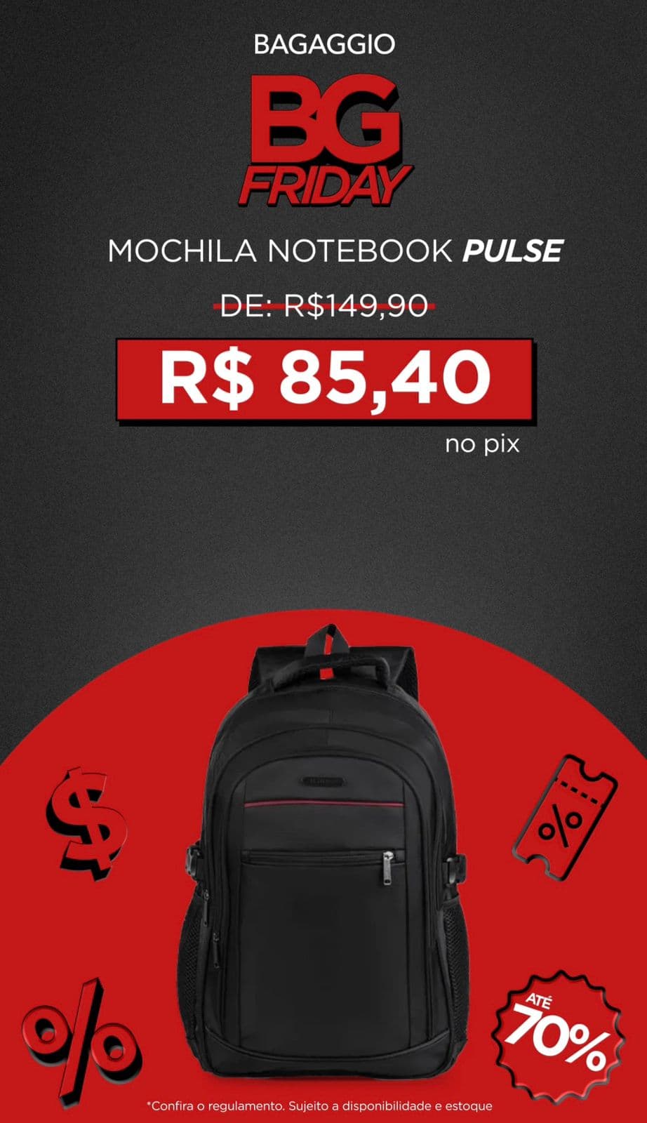 Mochila Notebook PULSE